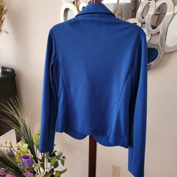 Imperial Royal Blue Fitted Blazer US L - Picture 5 of 7